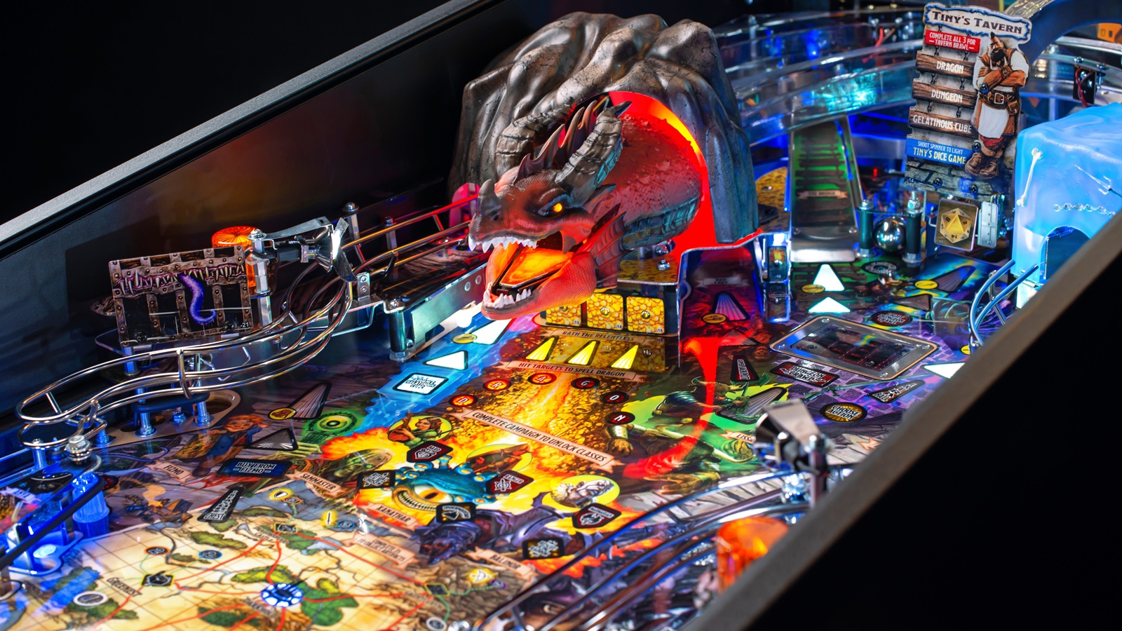 Dungeons & Dragons pinball machine