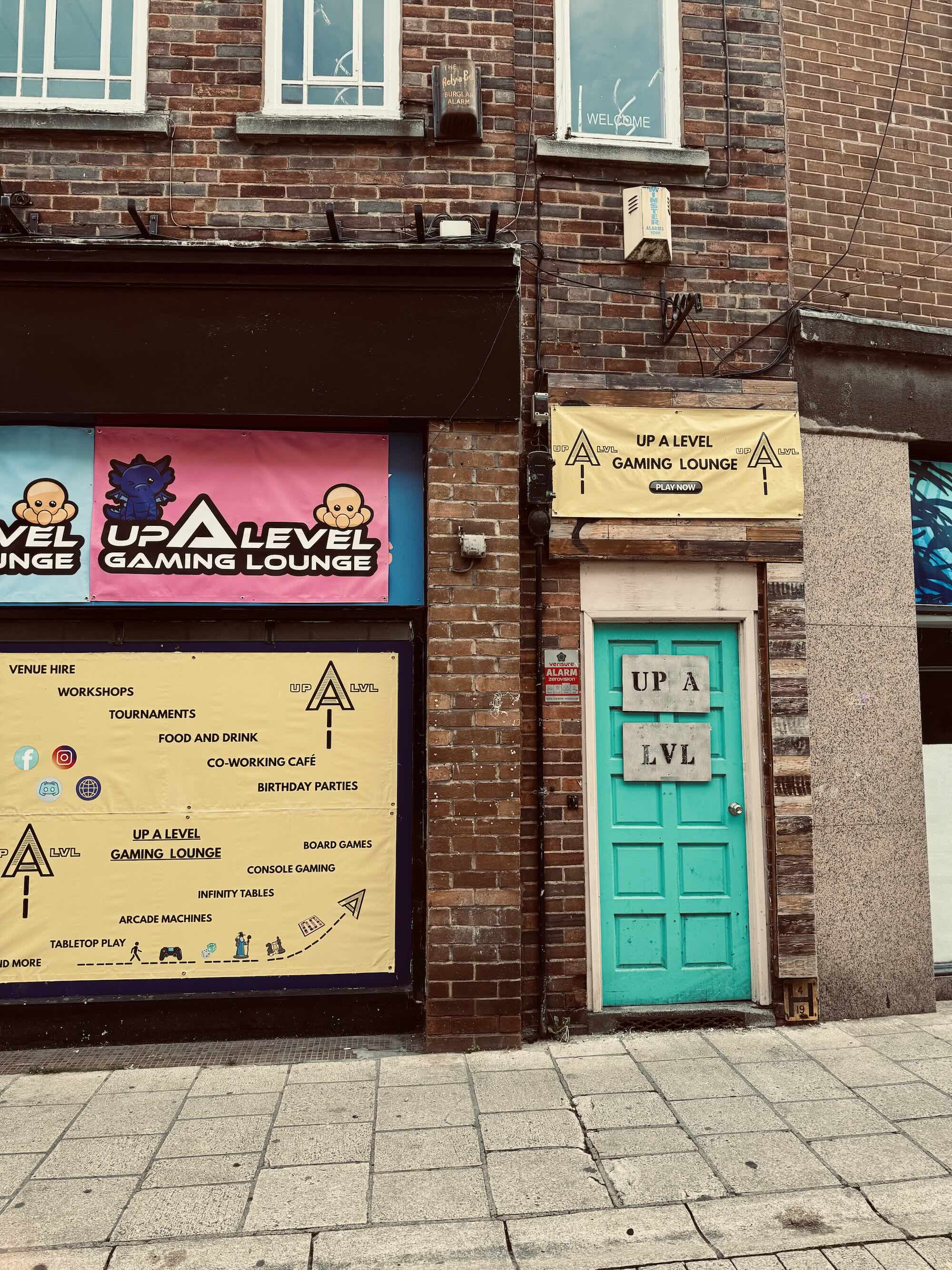 Oh, Flip! entrance at 12 Feasegate, York